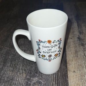 “Thank God for Girlfriends” Mug
